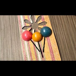 NEW! “Balloon Bouquet” Bobby-pins/Hairpins (3 inc)